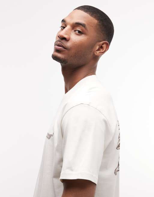 Dickies Beachwood Trails back print t-shirt in off white - exclusive to ASOS, 3 of 5