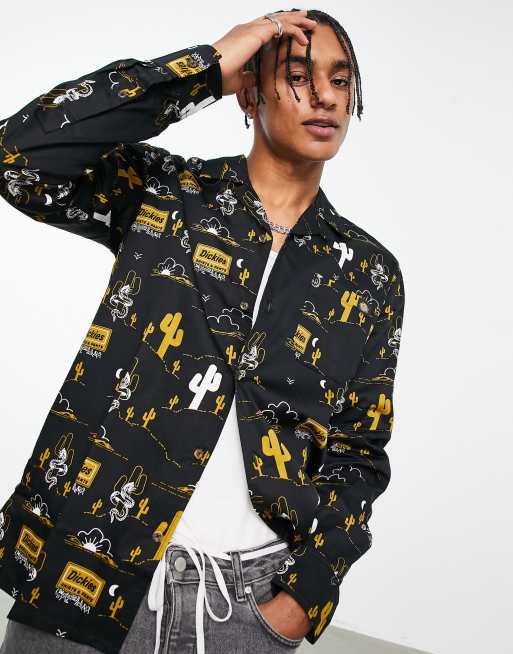 Dickies - Bettles - Giacca nera con stampa