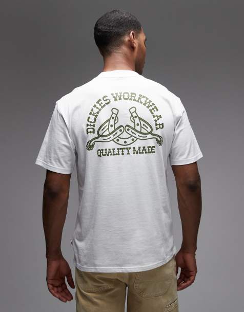 Dickies Bettsville back print t-shirt in white - view 1