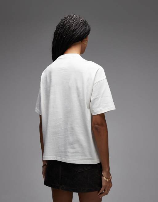 Dickies - Bettsville - T-shirt in gebroken wit, 3 van 4