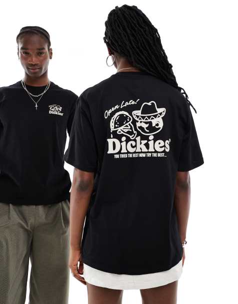 Dickies - Big Sandy - T-shirt avec imprimé au dos - Noir - view 1