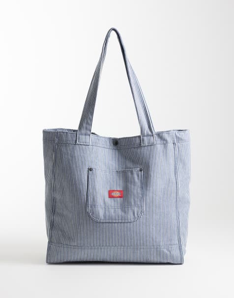 Dickies - Bolso tote azul con estampado milrayas Cleveland - view 1