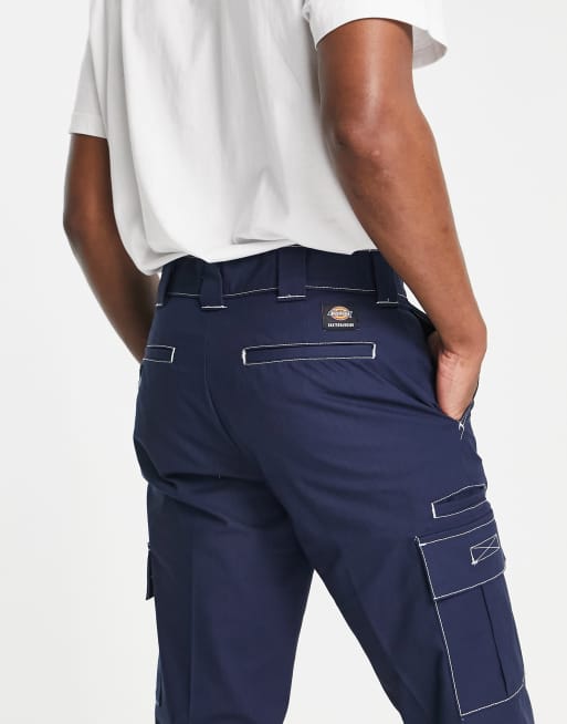 Dickies blue cargo work pants deals