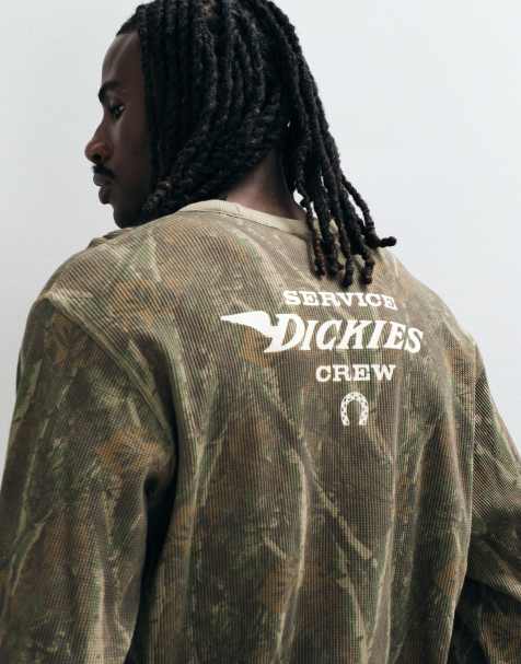 Dickies Bradenton koszulka z długim rękawem z nadrukiem moro - view 1