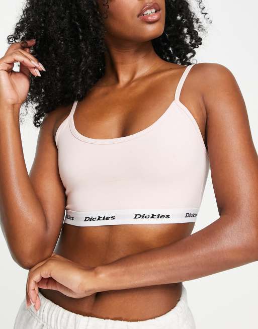 Dickies Bralette In Lichtroze Asos