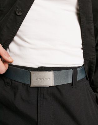 Dickies brookston belt in grey - ASOS Price Checker