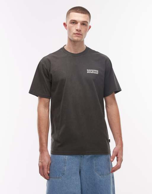 Dickies – Buchtell – Czarny T-shirt z nadrukiem na plecach, 3 z 5