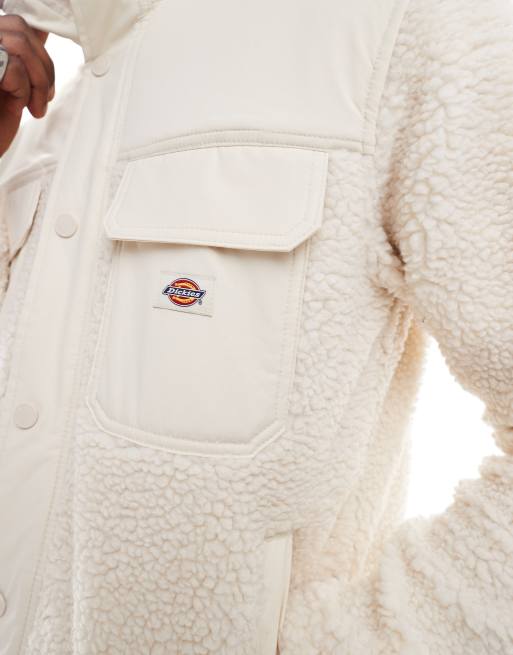 Dickies built up Mount Hope fleece in off white
