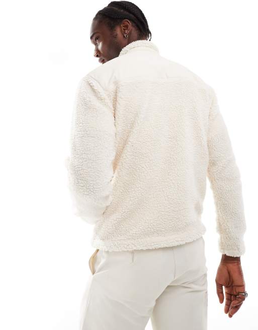 Dickies built up Mount Hope fleece in off white