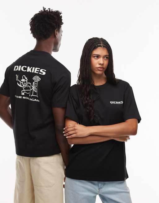 Dickies – Burns – Czarny T-shirt z grafiką na plecach, 4 z 4