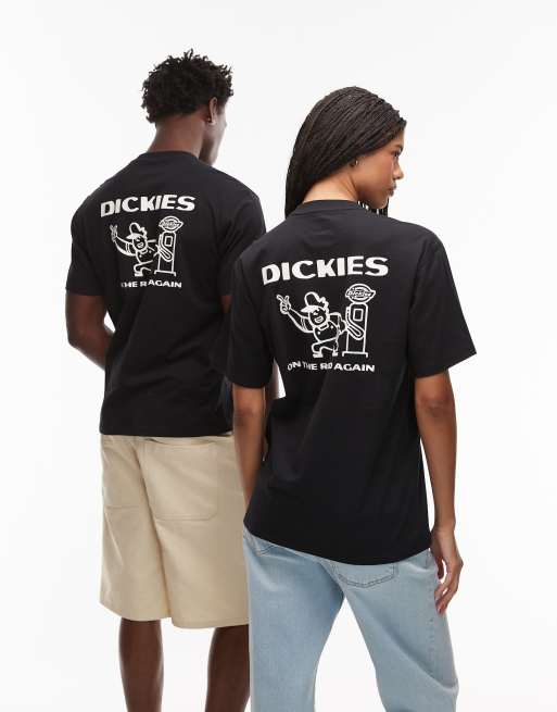 Dickies - Burns - T-shirt nera con grafica sul retro, 2 di 4