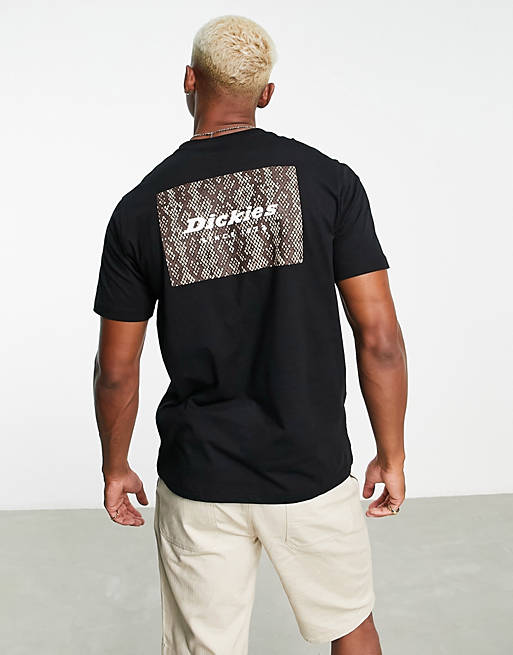 Dickies Camden back print T-shirt in black | ASOS