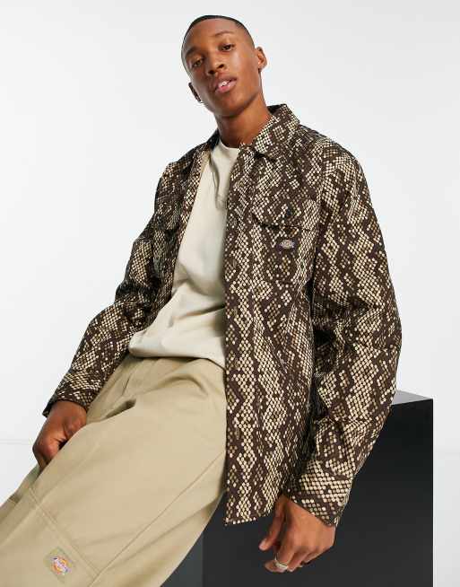 Dickies – Camden – Koszula w kolorze zielonego khaki 
