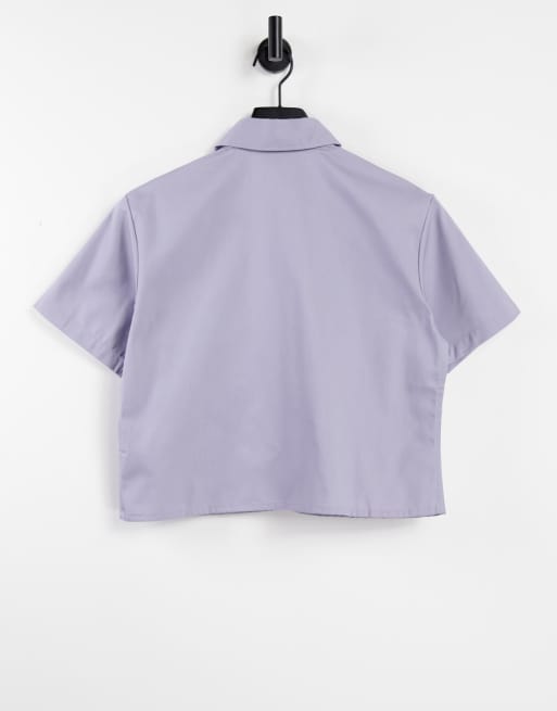 Dickies - Camicia corta a maniche corte lilla, 4 di 4