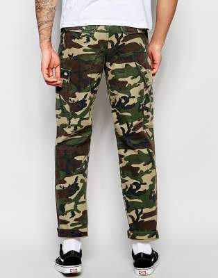 dickies camouflage work trousers