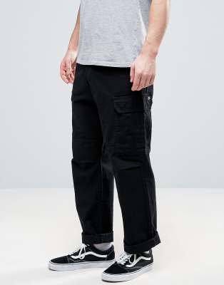 dickies cargo trousers in straight fit