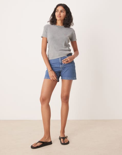 Dickies carpenter regular fit denim shorts in classic blue - view 1