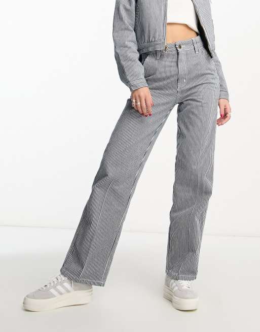 Hickory stripe hot sale trousers