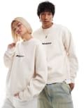 [Dickies] Dickies central logo sweatshirt in white 2XL WHITE