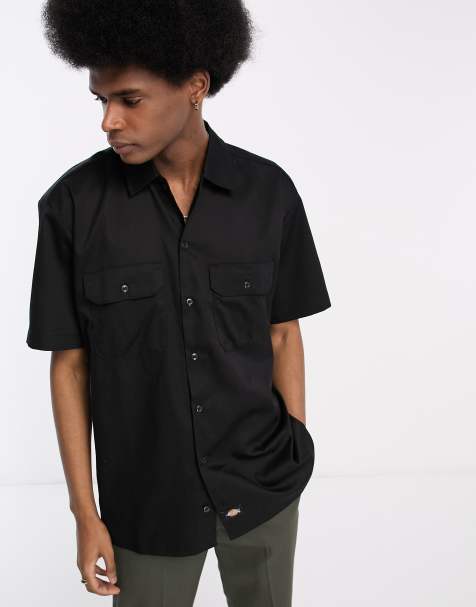 Dickies - Chemise de travail à manches courtes - Noir - view 1