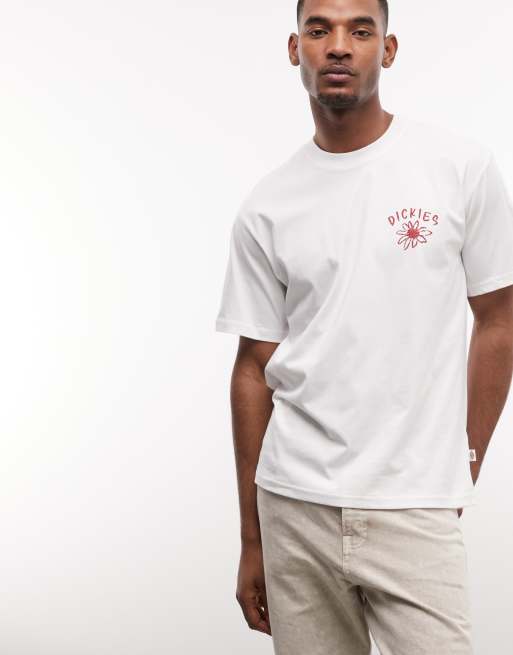 Dickies Cherry Fork backprint t-shirt in white - exclusive to ASOS, 3 of 5