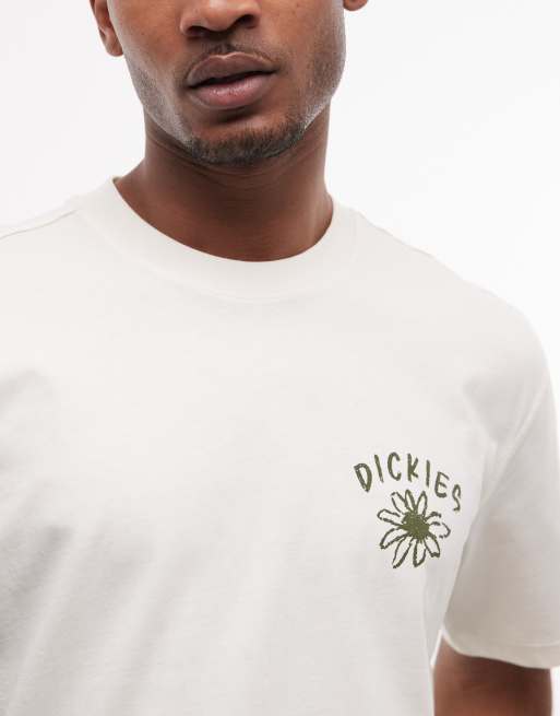 Dickies - Cherry Fork - T-shirt met print op de achterkant in gebroken wit, exclusief bij ASOS, 4 van 5