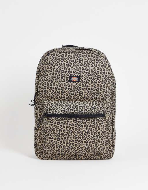 Dickies Chickaloon backpack in leopard print | ASOS