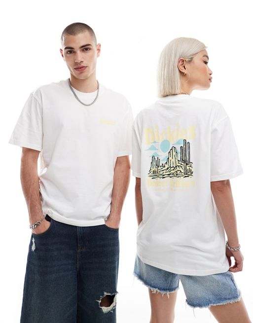 Dickies – Chilhowie – Kurzärmliges T-Shirt in Weiß mit Rückenprint, Exklusiv bei FhyzicsShops