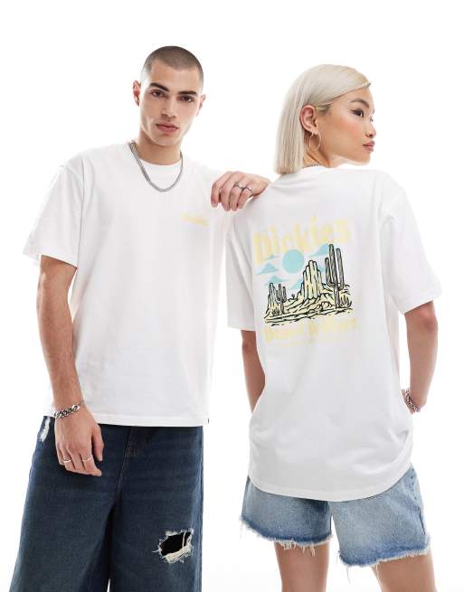 Dickies – Chilhowie – Kurzärmliges T-Shirt in Weiß mit Rückenprint, Exklusiv bei FhyzicsShops