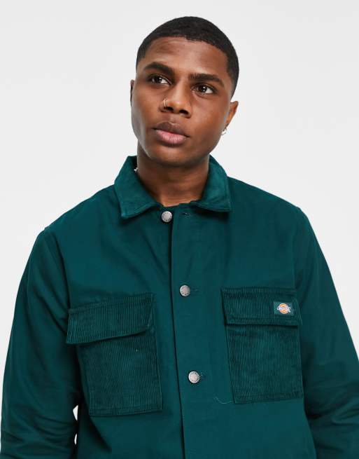 Dickies chore jacket in pine green