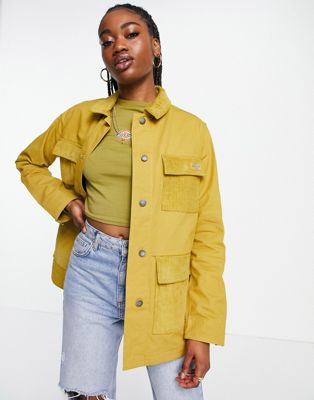 Dickies Chore jacket in yellow - ASOS Price Checker