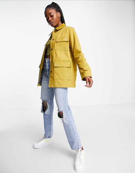 Dickies Chore jacket in yellow ASOS