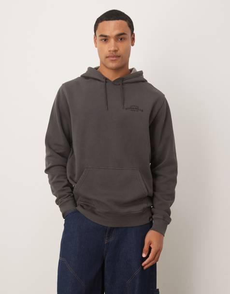 Dickies – Christiana – Stückgefärbter Kapuzenpullover in Schwarz - view 1