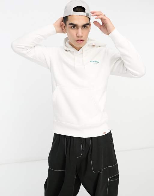 Dickies - Clackamas - Hoodie met omkaderde logoprint op de achterkant in wit, 2 van 4