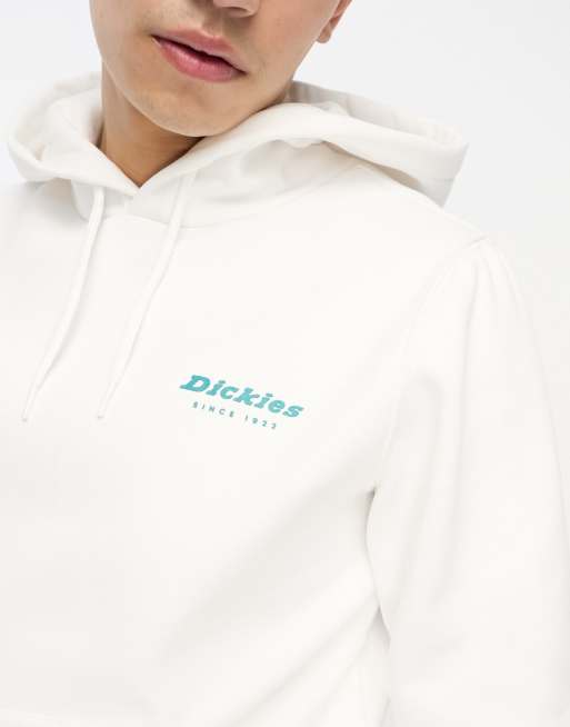 Dickies - Clackamas - Hoodie met omkaderde logoprint op de achterkant in wit, 3 van 4