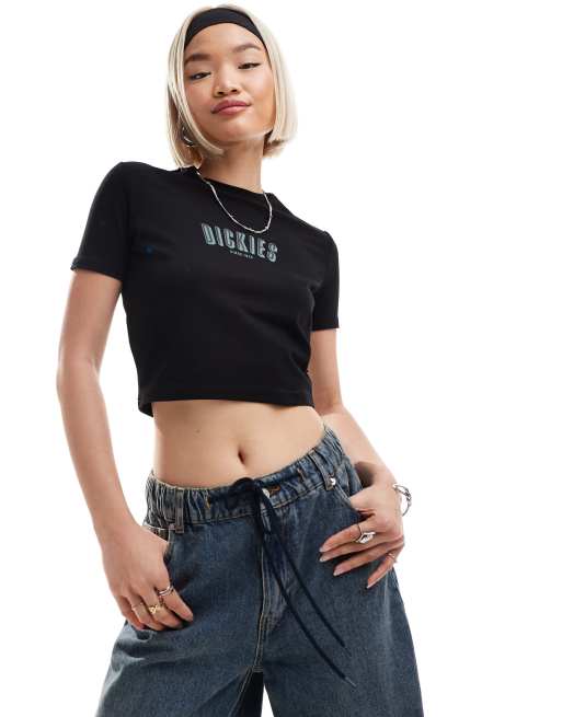 Dickies - Clarksville - T-shirt taglio corto nera