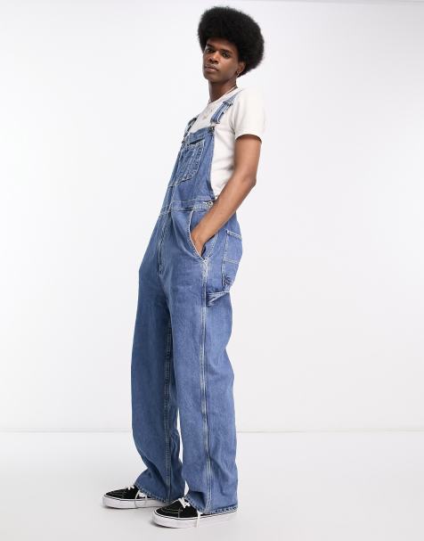 Jean hot sale dungarees mens