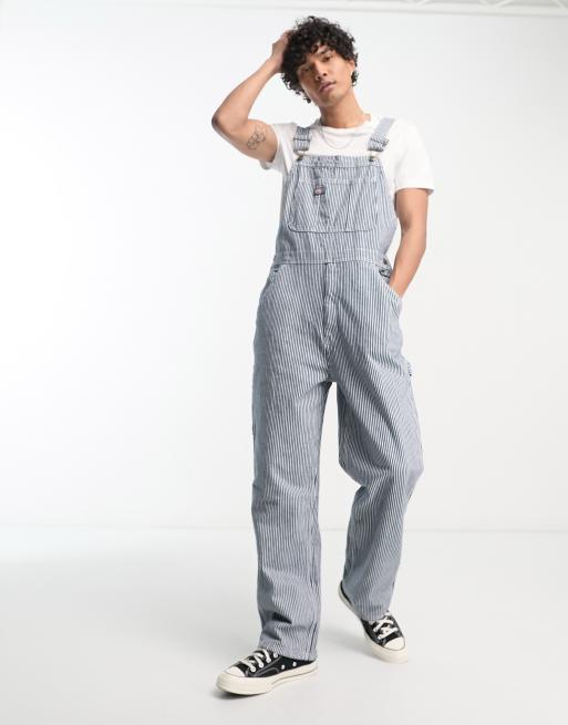 Dickies classic bib denim overall dungarees in blue