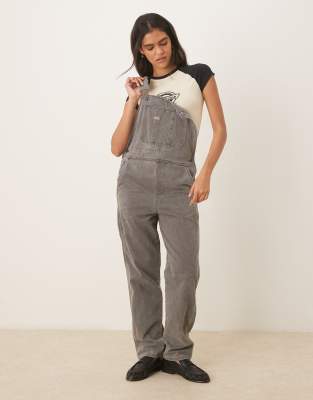 Dickies - Classic - Jeans-Latzhose in Dunkelgrau