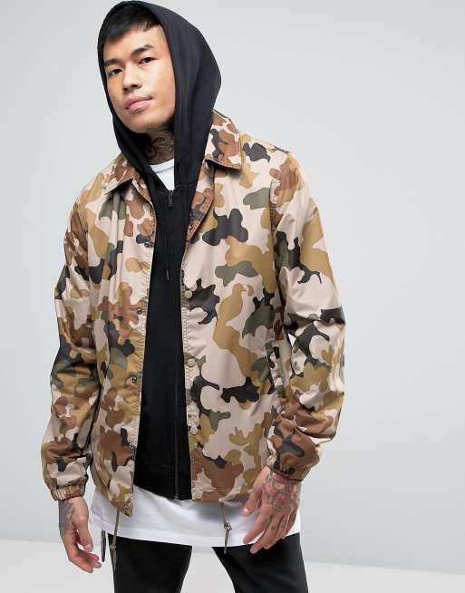 Dickies Coach Jacket in Camo | ASOS