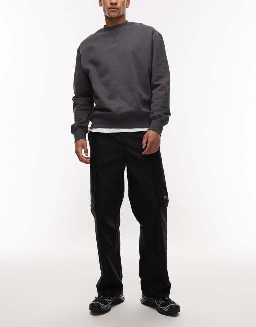 Dickies coalfield double knee cargo trousers in black, 2 of 5