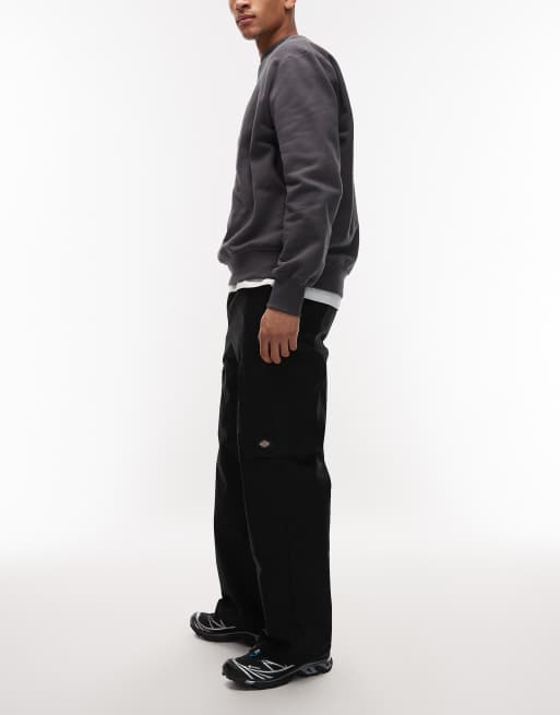 Dickies coalfield double knee cargo trousers in black, 3 of 5