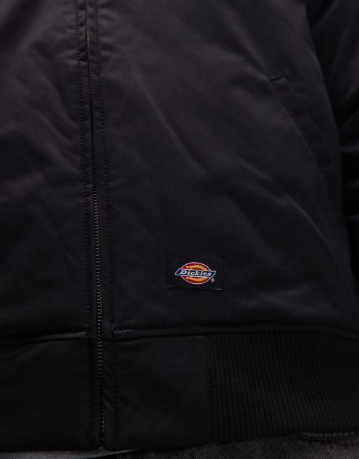 Dickies – Coalfield – Fliegerjacke in Schwarz mit Detail am Kragen, 5 von 5