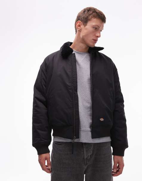 Dickies - Coalfield - Pilotenjack met kraagdetail in zwart - view 1