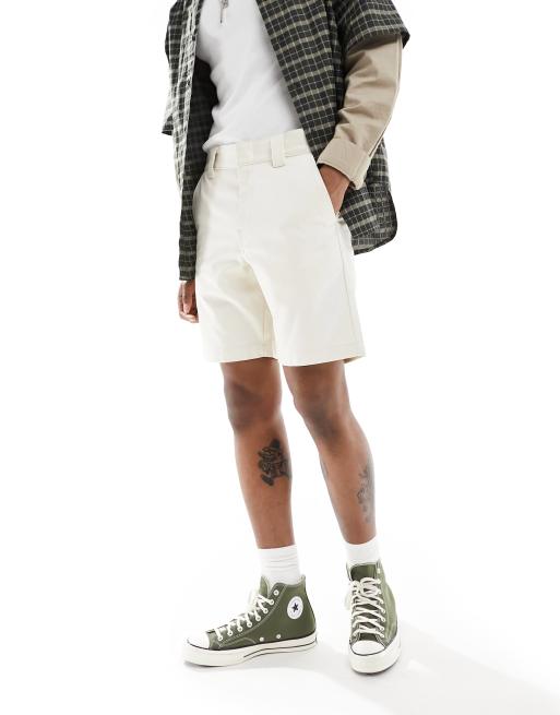 Dickies - Cobden - Pantaloncini color crema