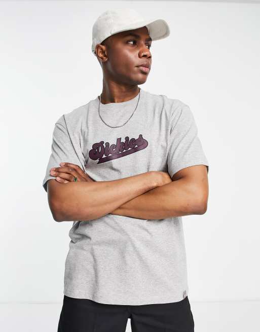 Dickies - Collegic - Grå T-shirt - Kun hos ASOS