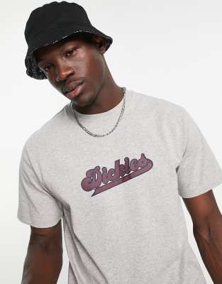 Dickies Collegic t-shirt in grey Exclusive at ASOS | ASOS