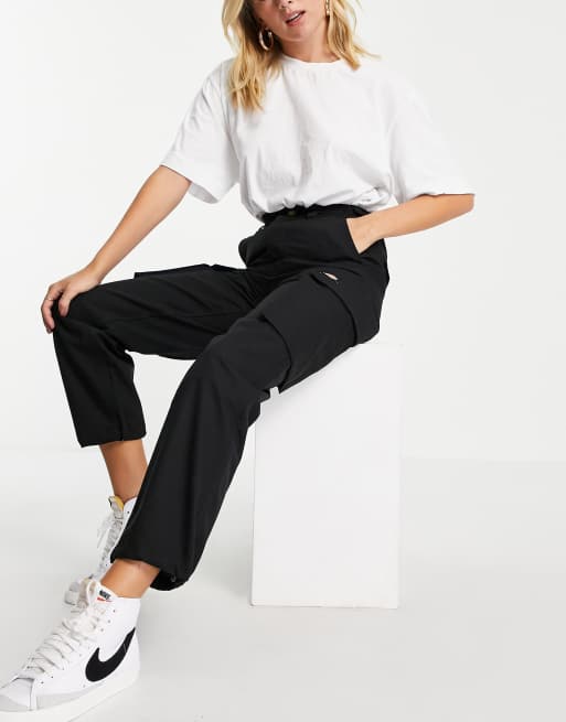 Dickies - Comba - Sorte elastiske cargobukser