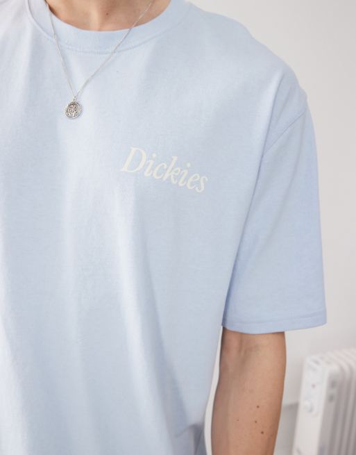 Dickies companion script t-shirt in blue, 4 of 4