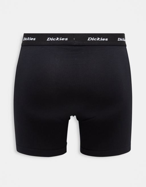 Dickies - Confezioni multipack da 2 boxer aderenti neri, 3 di 4